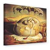 Slika na platnu Geopolitičko dijete posmatra rađanje novog čovjeka – Salvador Dalí, 3D prikaz