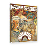 Slika na platnu Keksi Lefèvre-Utile – Alfons Mucha, 3D prikaz