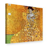 Slika na platnu Portret Adele Bloch-Bauer – Gustav Klimt, 3D prikaz