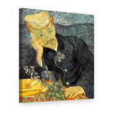 Slika na platnu Portret doktora Gacheta – Vincent van Gogh, 3D prikaz