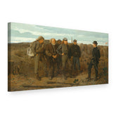 Slika na platnu Zarobljenici s fronta – Winslow Homer, 3D prikaz