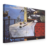 Slika na platnu Živa mrtva priroda – Salvador Dalí, 3D prikaz