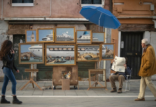 Banksy otkriven uz sliku u Veneciji | Papilora.sk