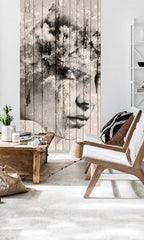 Moderan slika s motivom Zoya VERDI + ljepilo Besplatno, oblaci u plavo-narandžastih nijansama | Foto tapeta za zid Zoya VERDI + ljepilo Besplatno – pregled