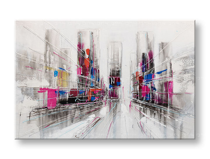 Ručno oslikana zidna slika APSTRAKT 1 dio - 90x60 cm