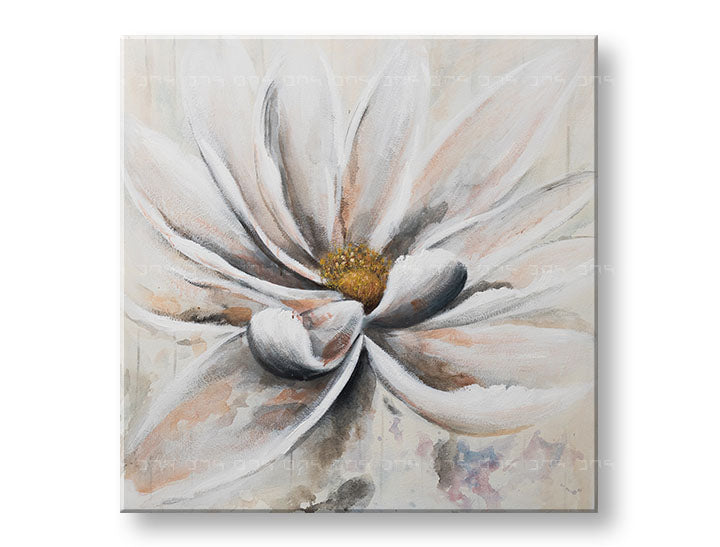 Ručno oslikana zidna slika KVET 1 dio - 100x100 cm