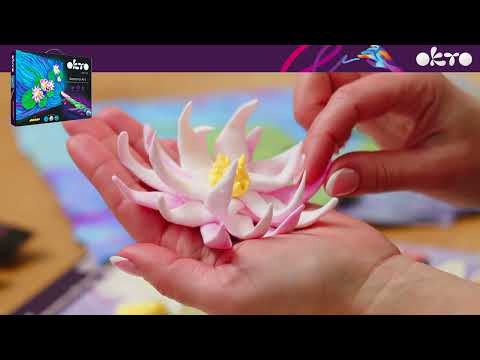 OKTO Kreativni 3D set Lopoči 30 x 40 cm