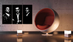Ručno slikan slika s motivom Goodfellas u crno-bijelih nijansama | Ručno slikan POP Art slika Goodfellas, snaga i moć – pregled