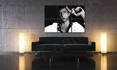 Pop art slika s motivom Scarface - AL PACINO, priroda u bijelo-crnih nijansama | Ručno slikan POP Art slika Scarface - AL PACINO, filmski svijet i gradski život – pregled