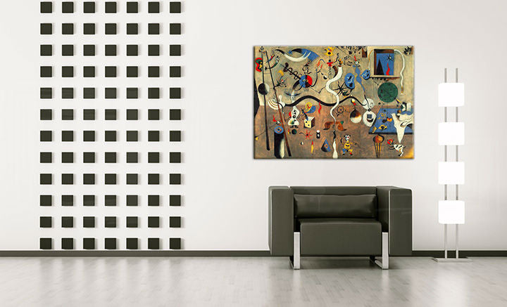 Slika na platnu KARNEVAL HARLEQUINA - Joan Miro REP071