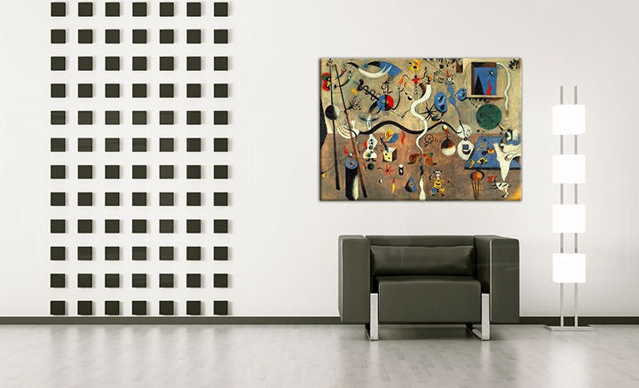 Slika na platnu KARNEVAL HARLEQUINA - Joan Miro REP071 - slika 2