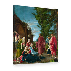 Slika na platnu Krist se oprašta od majke – Albrecht Altdorfer, 3D prikaz