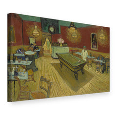 Slika na platnu Noćna kafana – Vincent van Gogh, 3D prikaz