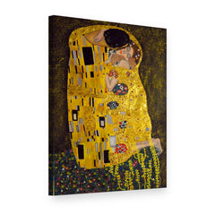 Slika na platnu Poljubac – Gustav Klimt, 3D prikaz