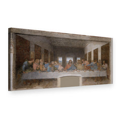 Slika na platnu Posljednja večera – Leonardo da Vinci, 3D prikaz