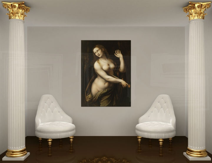 Slika na platnu REPRODUKCIA – Leonardo da Vinci - moderan slika na platnu, kvalitetna štampa - pregled proizvodu