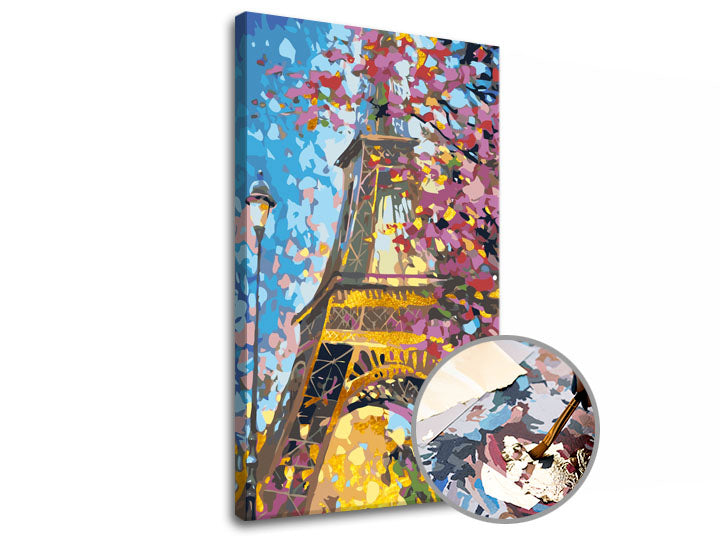 Slikanje po brojevima PREMIUM GOLD - Eiffel Tower